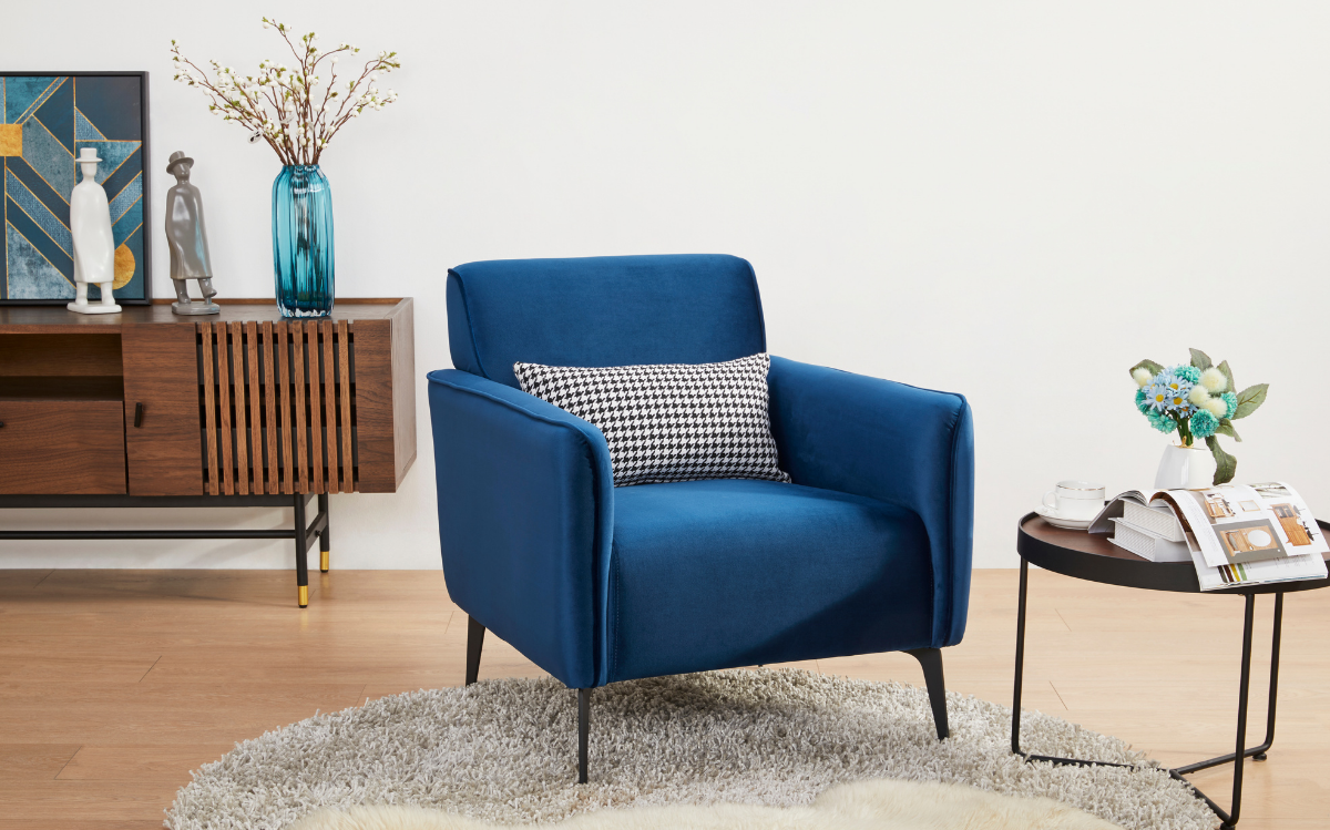 Belle Armchair (Royal Blue)