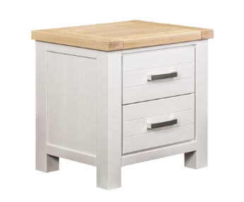 Sicily 2 Drawer Bedside Table