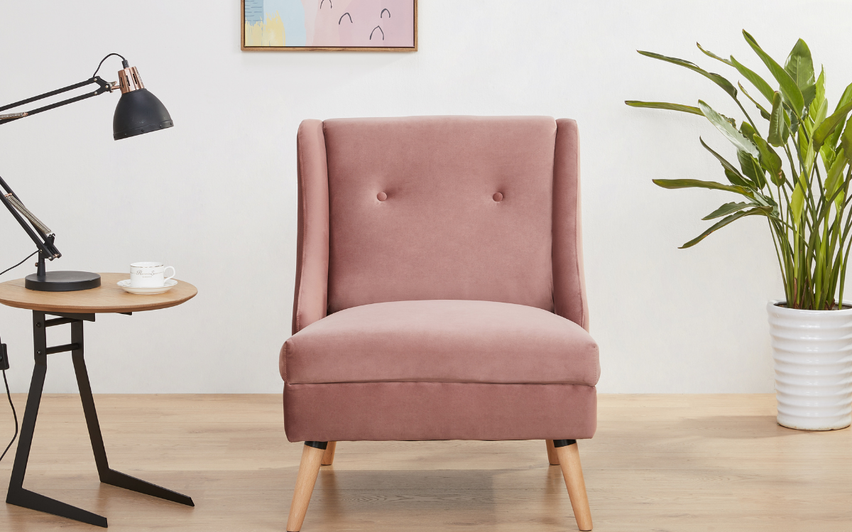 Victoria Armchair (Pink)