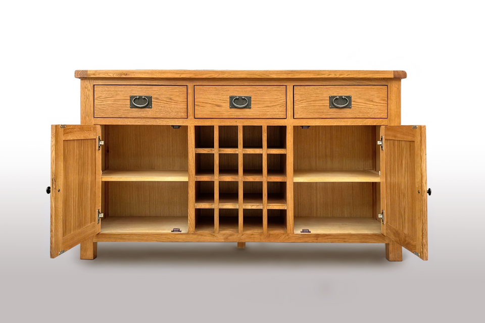 Oakville Buffet with Wine Rack