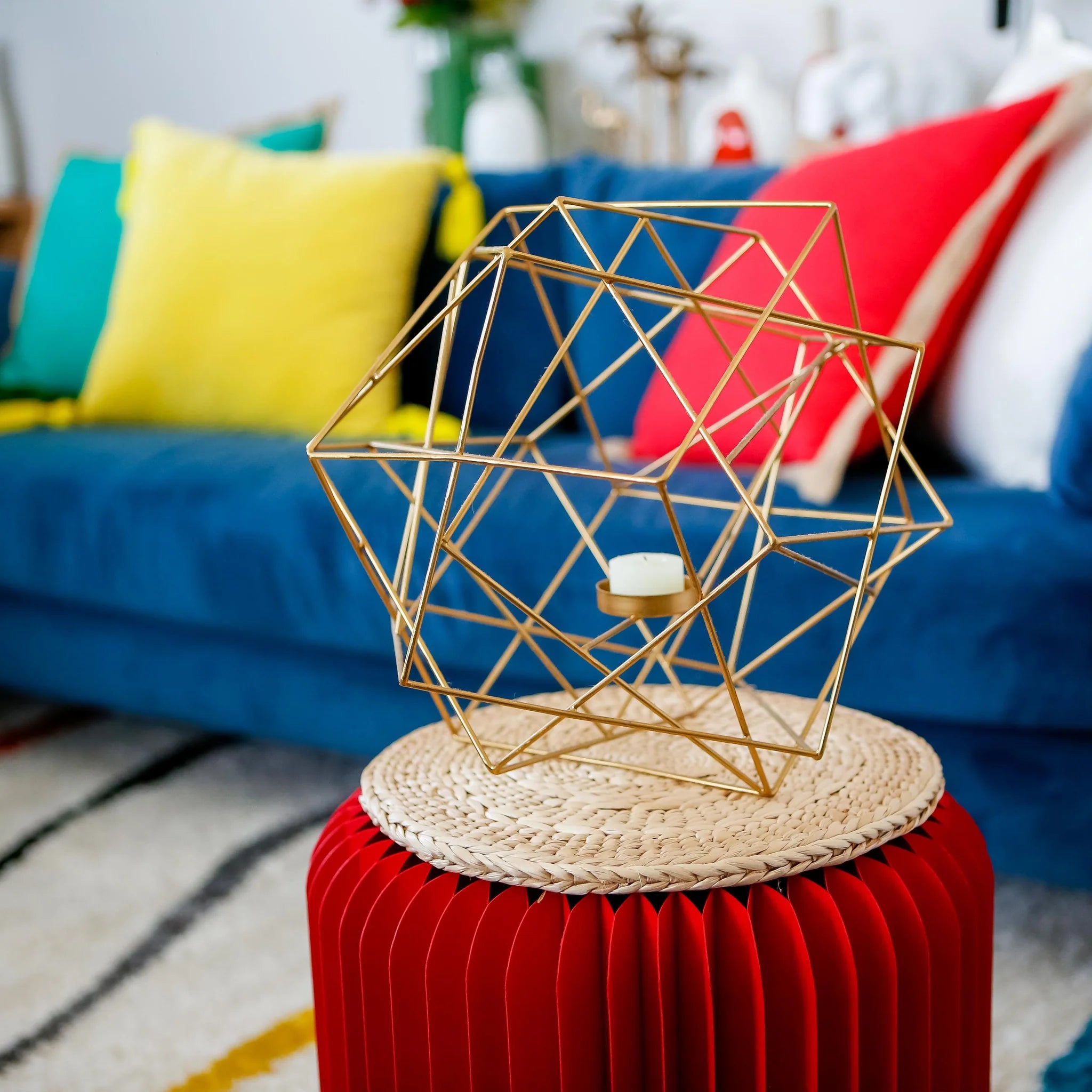 Larrisa Seat Stool Red