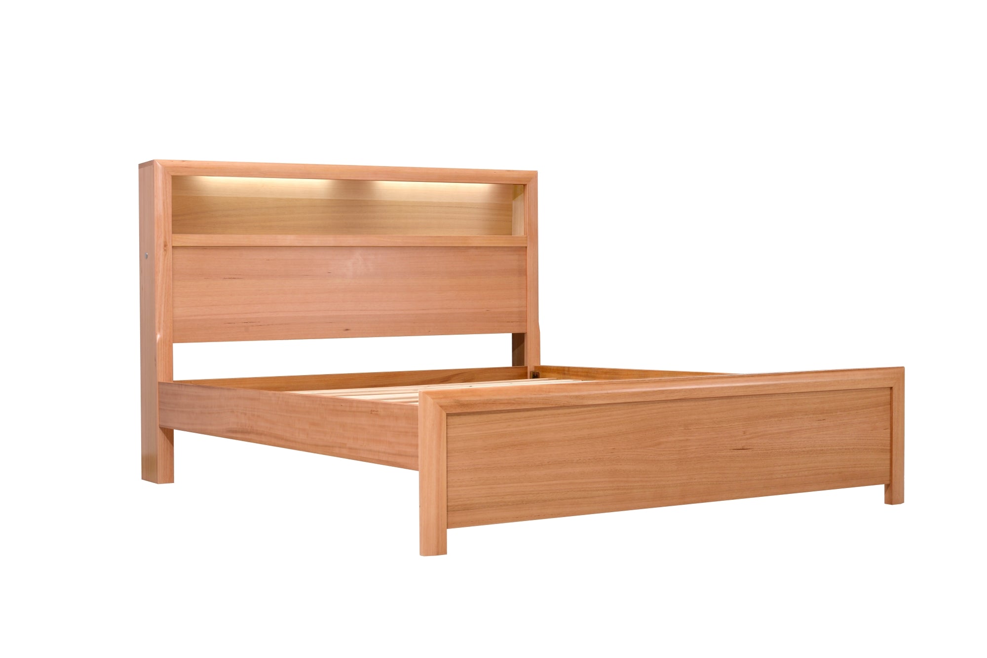 Aberdeen Queen Bed with Bookcase