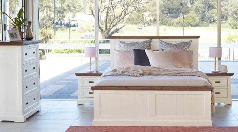 Hamptons Queen Bed frame - Floor model