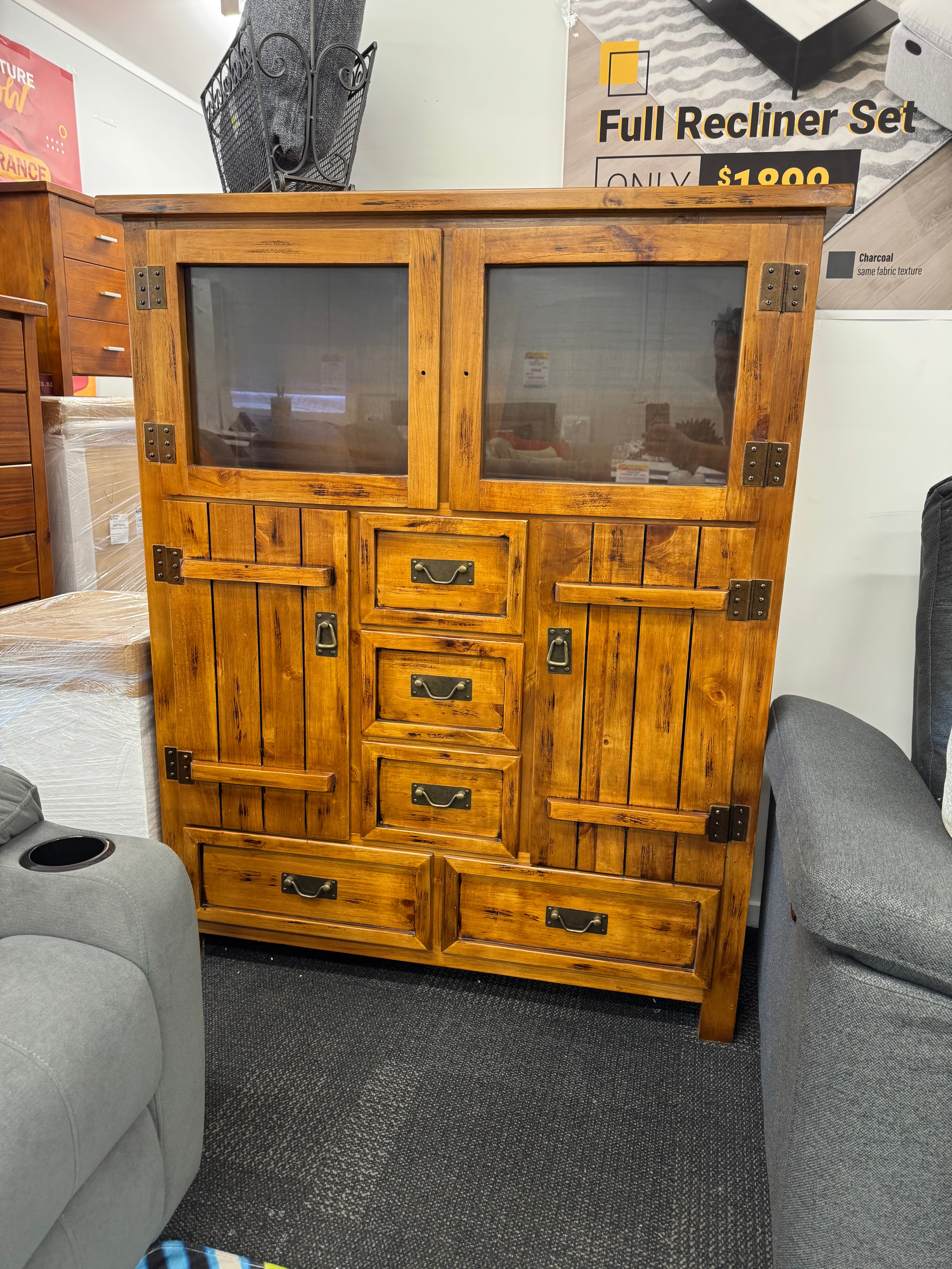 Ardemore Hutch| Mexican Cabinet