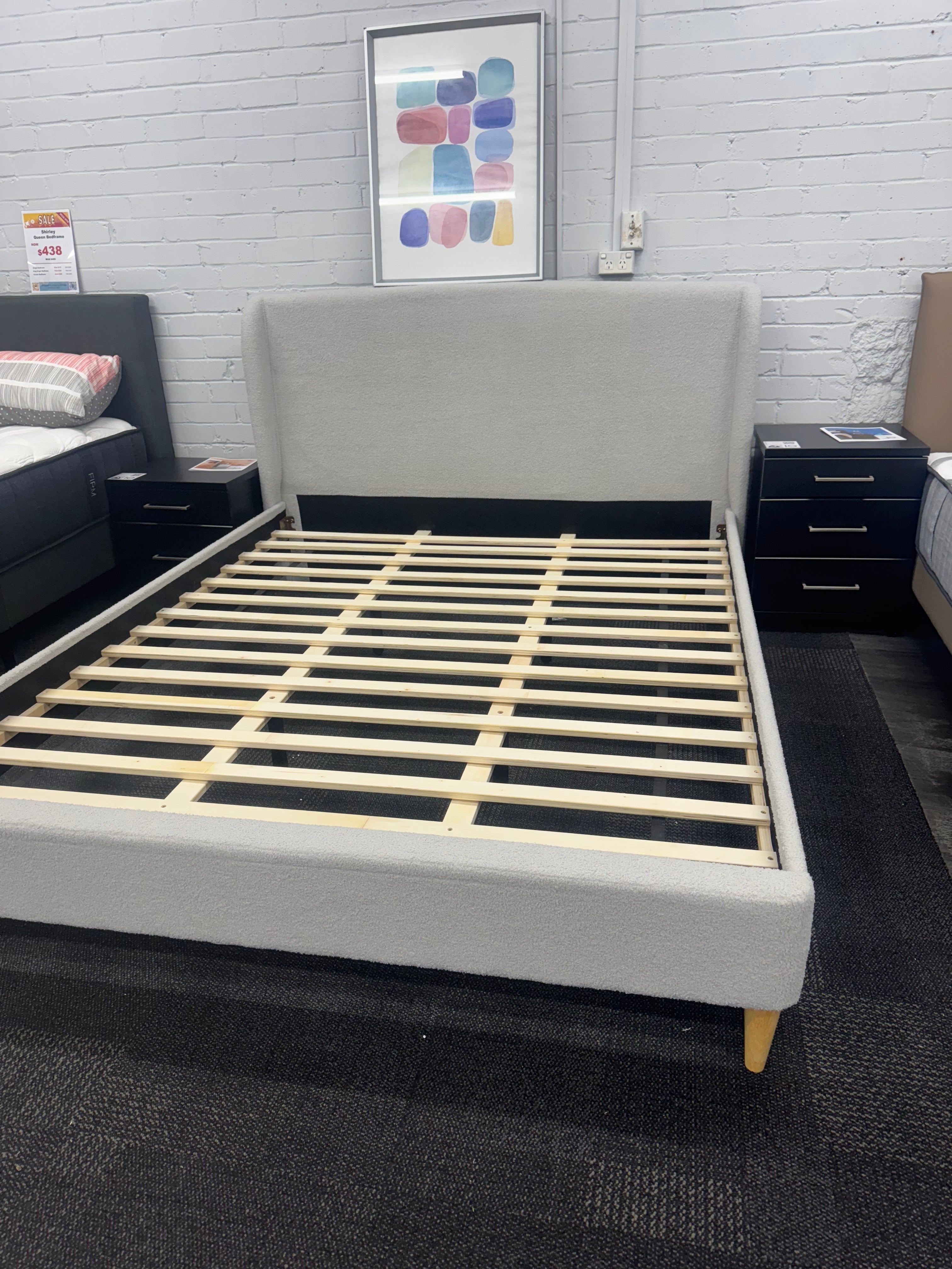 Nina King Bed Frame-Display Stock