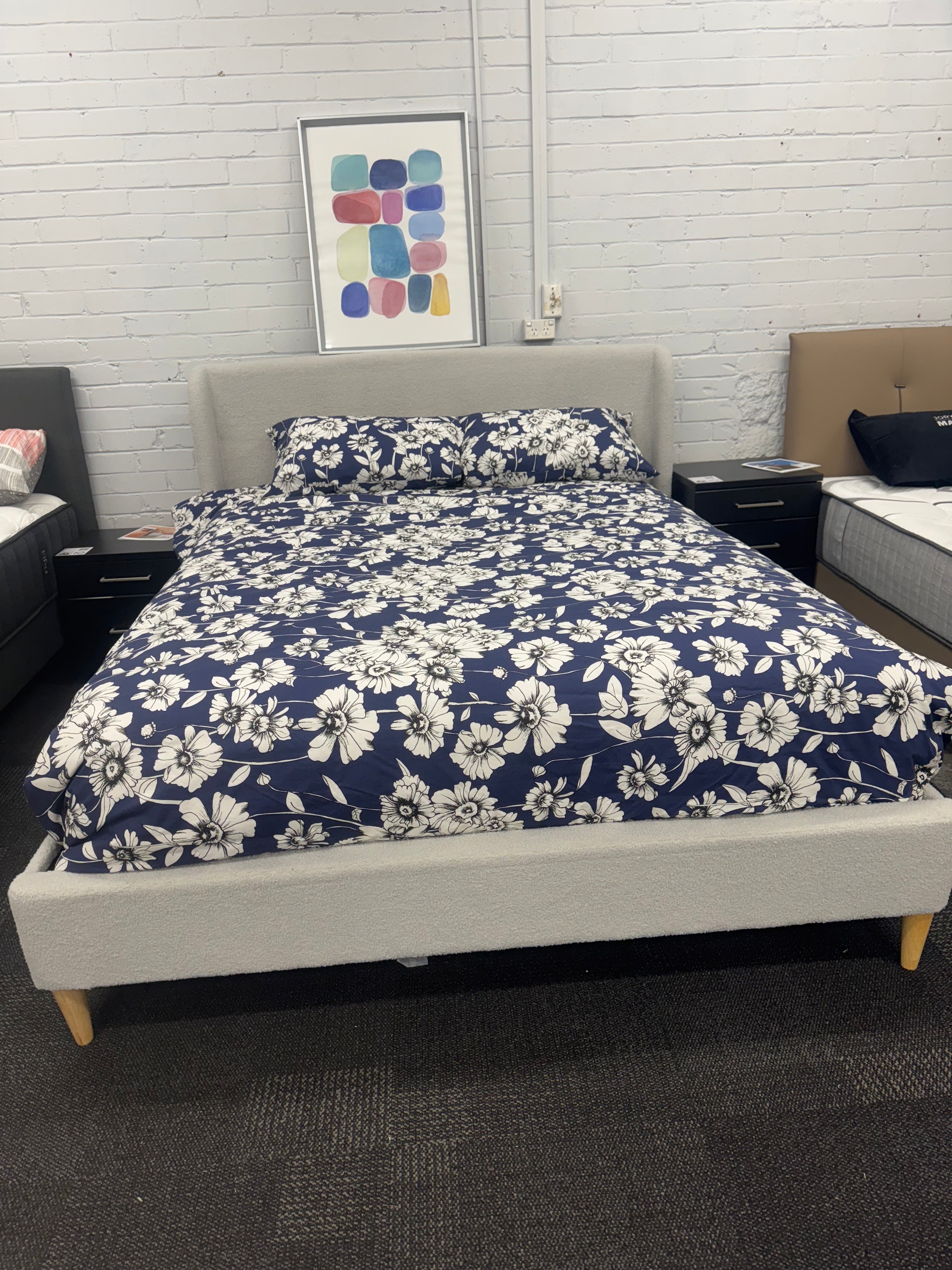 Nina King Bed Frame-Display Stock