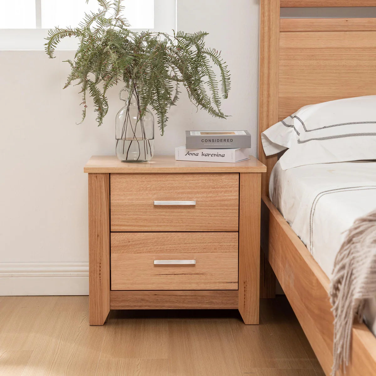 Portland Bedside 2 Drw