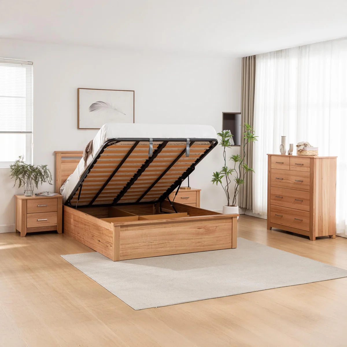 Portland Bedframe with Gaslift