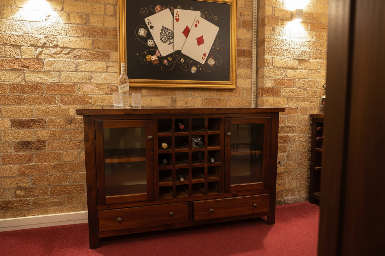 Budapest SideBoard|Buffet with Wine Rack