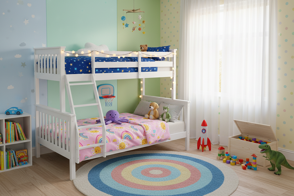 Simon Bunk Bed Single + Double