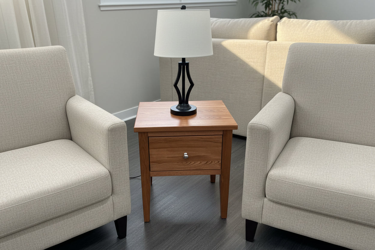 chestnut Bedside
