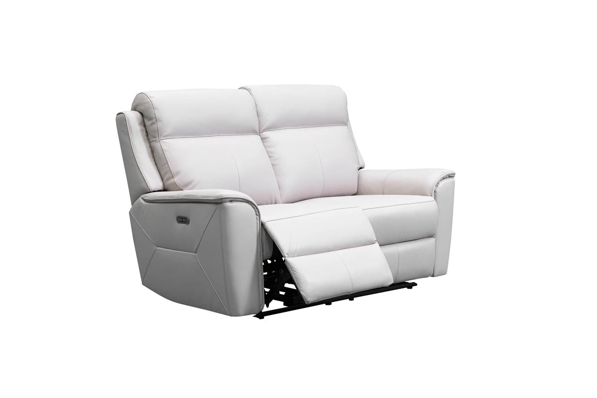 Archie Letherin Archie Leather Recliner 1/2/3 Seat Suite-Light Grey – Furniture Now ...