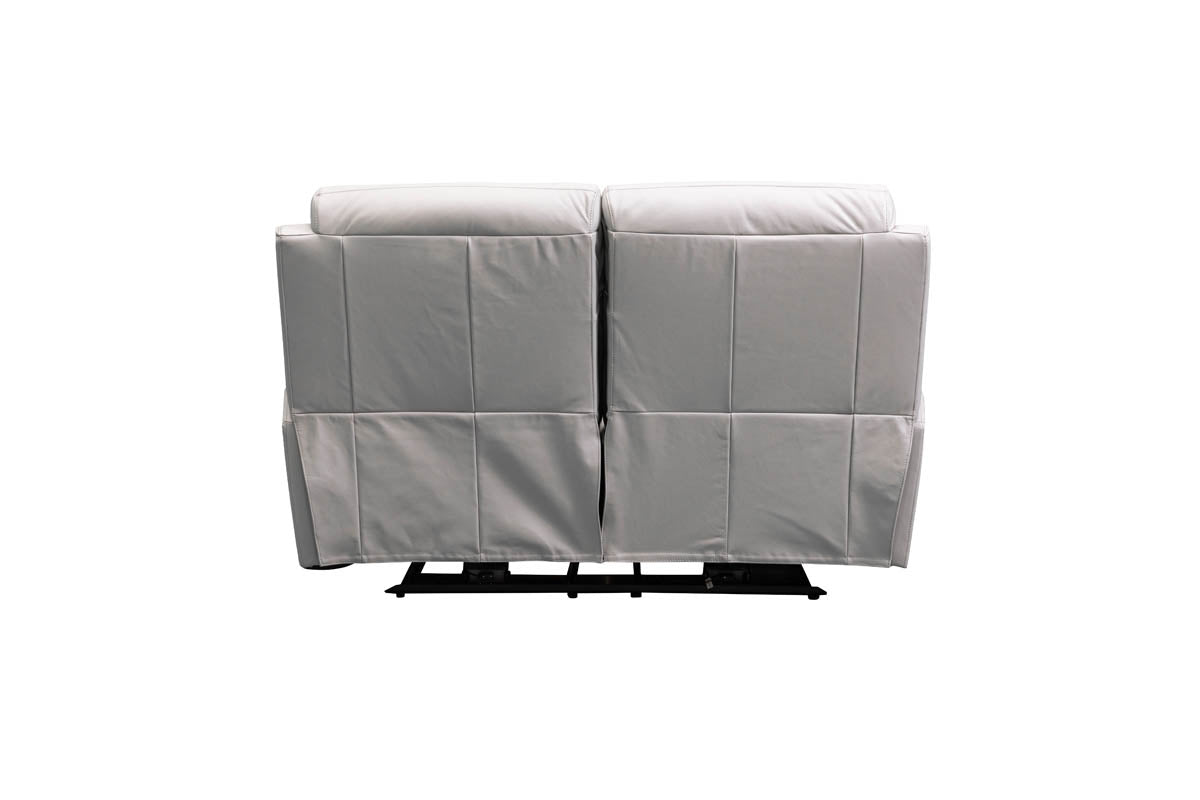 Archie Letherin Archie Leather Recliner 1/2/3 Seat Suite-Light Grey – Furniture Now ...