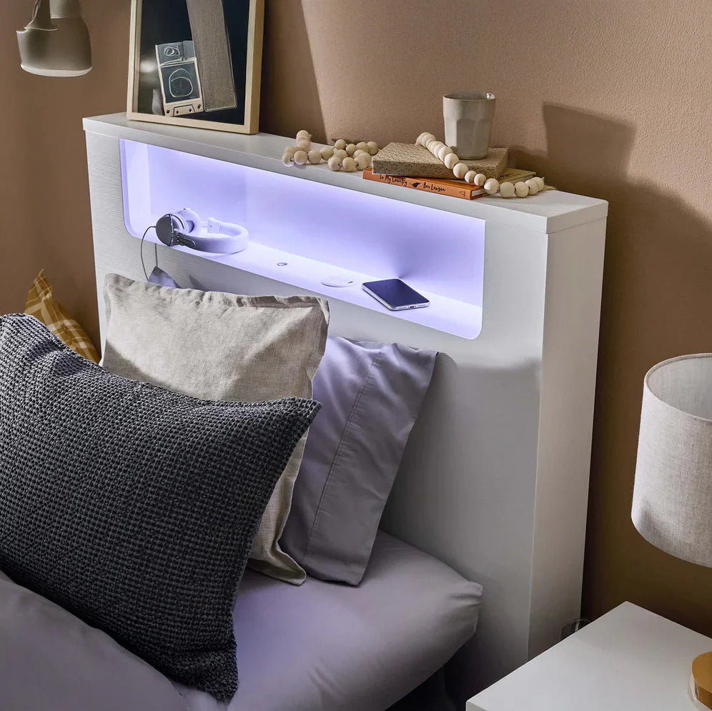 Valencia Gas Lift Bed Frame With 1 Drawer