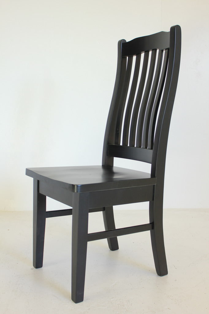 Zest Black Wooden Chair